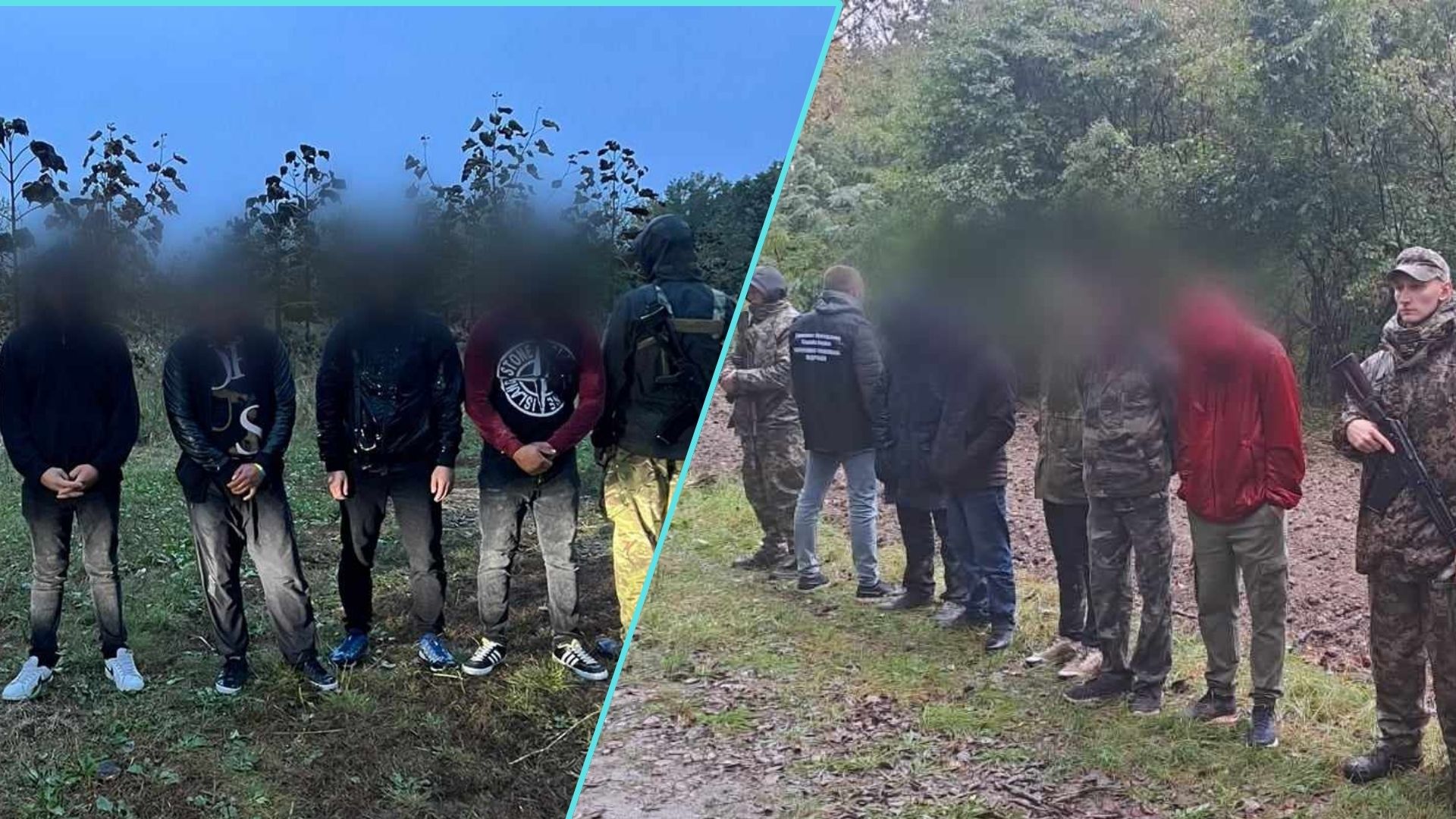 На Закарпатті затримали 30 чоловіків, які хотіли потрапити за кордон (ФОТО)