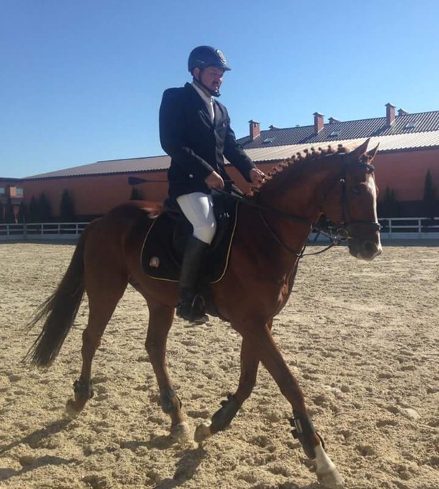 Ужгородський кінь Дайміо став срібним призером Чемпіонату України з кінного триборства