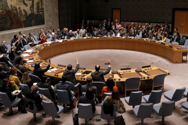 Рада безпеки Організації Об'єднаних націй 28 квітня за ініціативою України провела відкрите засідання через погіршення ситуації на Донбасі.
