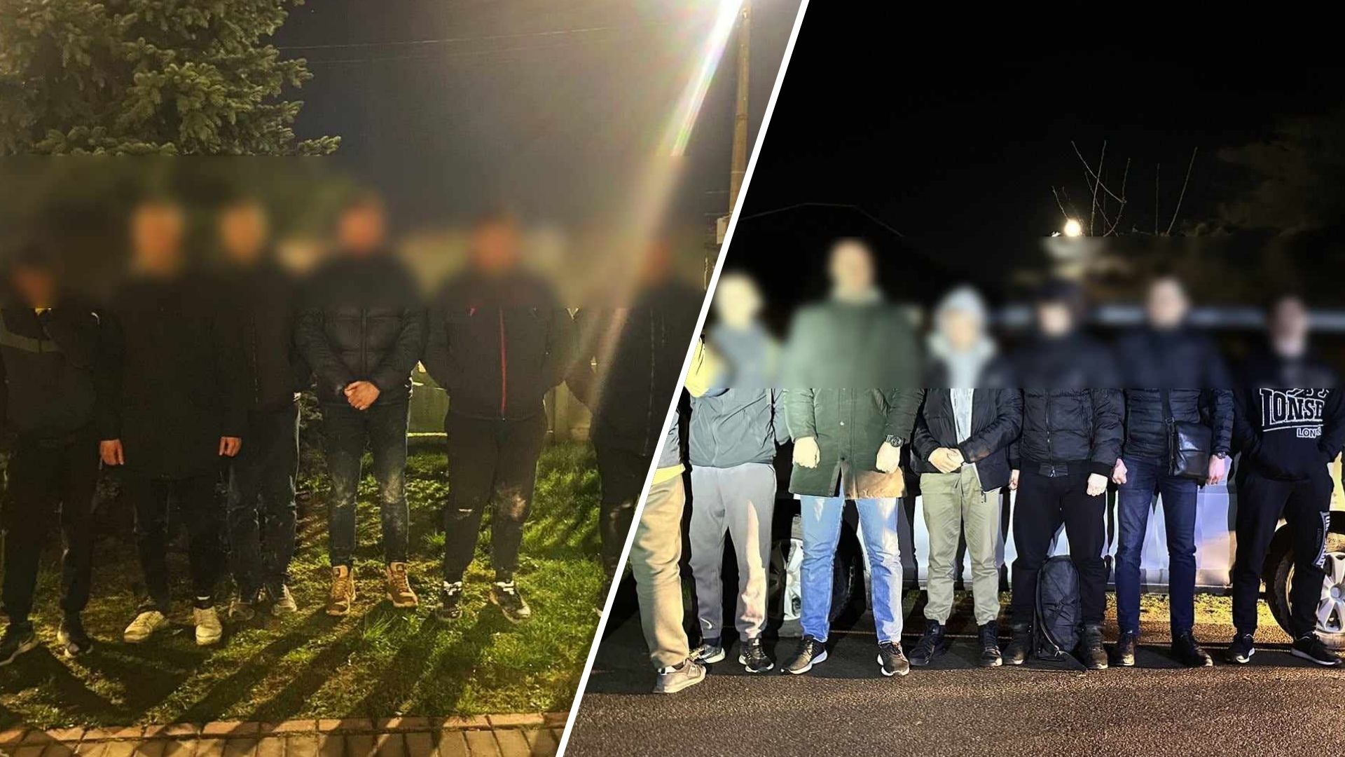 Учора ввечері прикордонники Мукачівського загону зупинили дві групи порушників на кордоні з Угорщиною.
