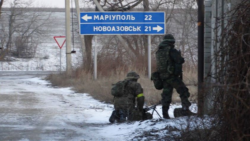 В районе Мариуполя боевики перестреливаются между собой 