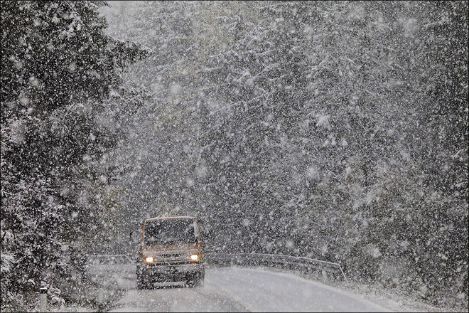 За інформацією Закарпатського гідрометеоцентру, ввечері 16-го та вночі 17-го січня по території області очікується сильний сніг та мокрий сніг.