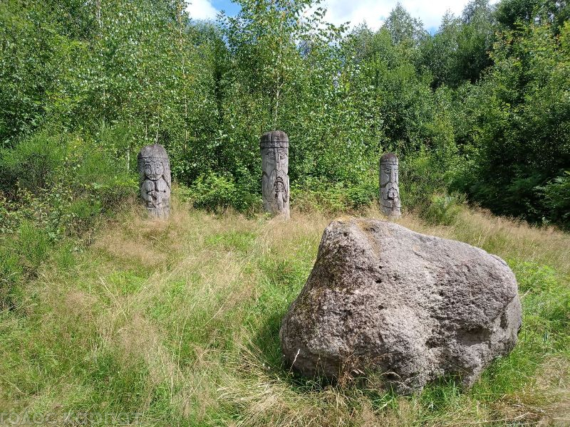 Дерев’яні ідоли та камінь-жертовник: у Карпатах знаходиться унікальне «Місце сили» ФОТО