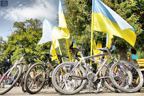 У вівторок в Ужгороді стартує велопробіг із нагоди 25-ої річниці незалежності України.