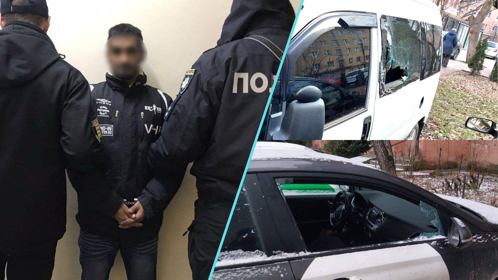 В Ужгороді поліція затримала серійного крадія, який обкрадав автомобілі громадян.