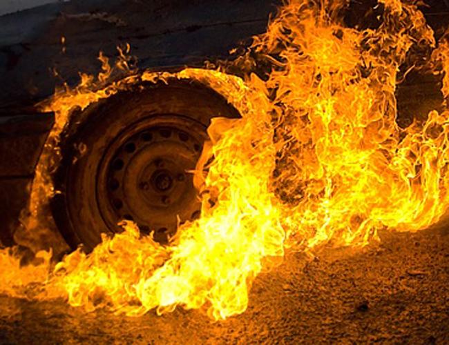 18 січня 14:40 надійшло повідомлення про загорання автомобіля ВАЗ-2106 за адресою: Мукачівський район, Свялявська ТГ, с. Дусино.