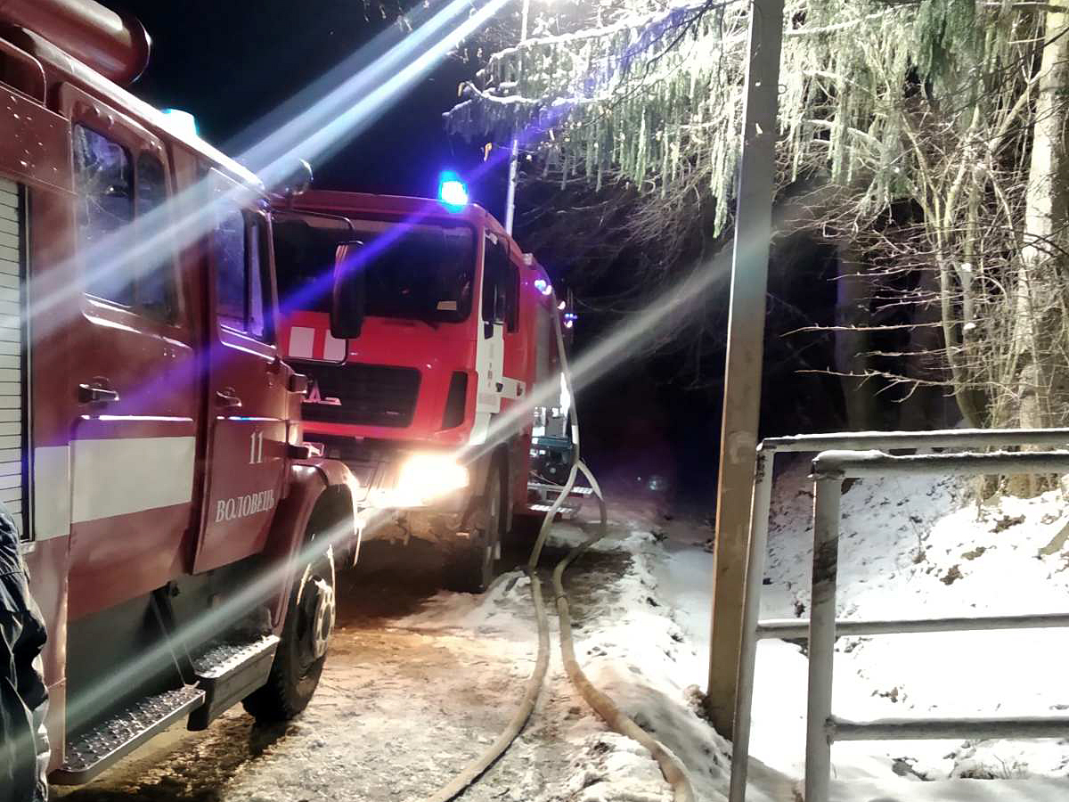 На Воловщине спасатели ликвидировали пожар в жилом доме.