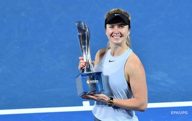 Українка піднялася на дві позиції в рейтингу WTA завдяки перемозі на турнірі в Брісбені.
