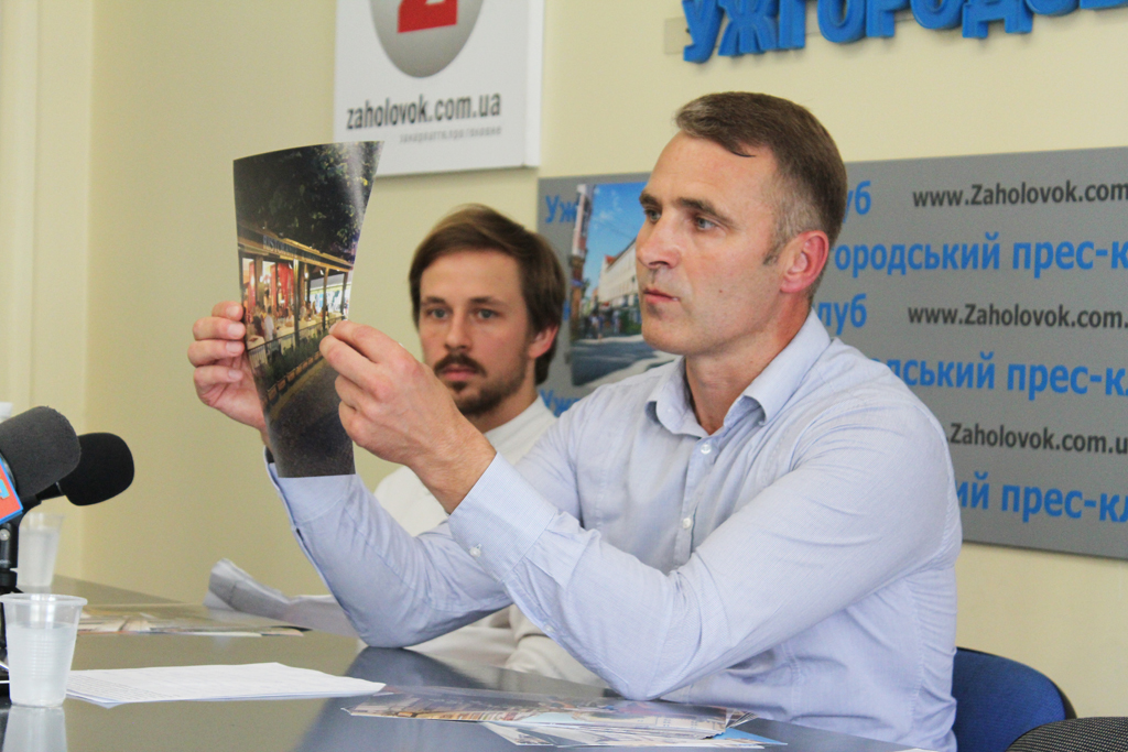 В Ужгородському прес-клубі відбулася прес-конференція, головною темою якої стало спорудження тераси в історичному центрі Ужгороді. 