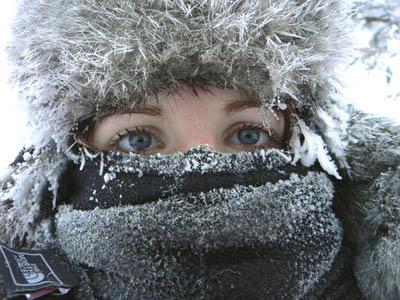 Температура воздуха понизится до 9° мороза, на равнине и до -16° в горах.