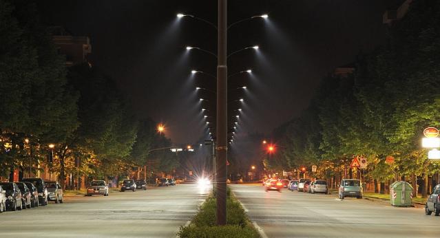 Опубліковано рейтинг серед регіонів щодо вуличного освітлення.