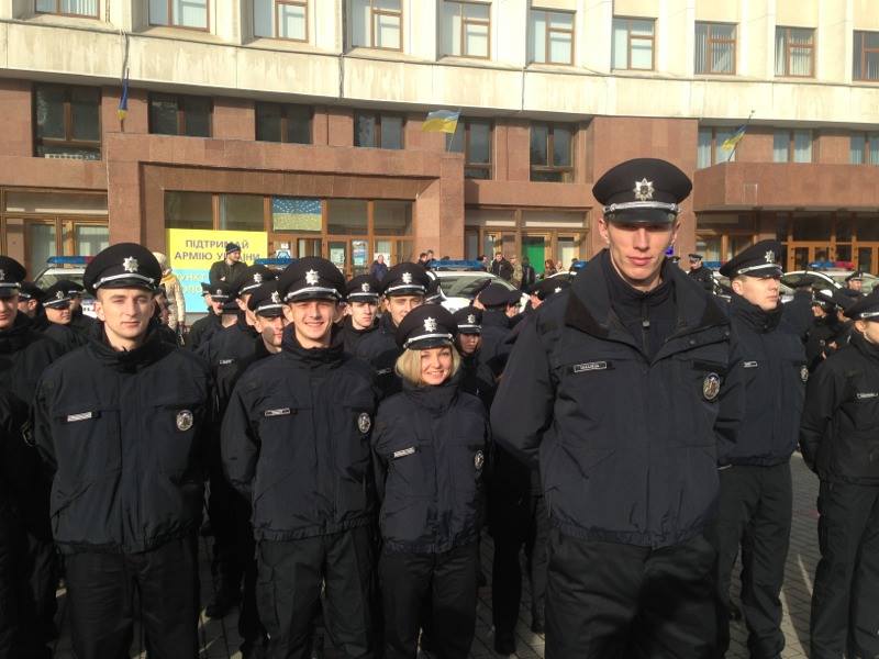 В Ивано-Франковске новая патрульная полиция