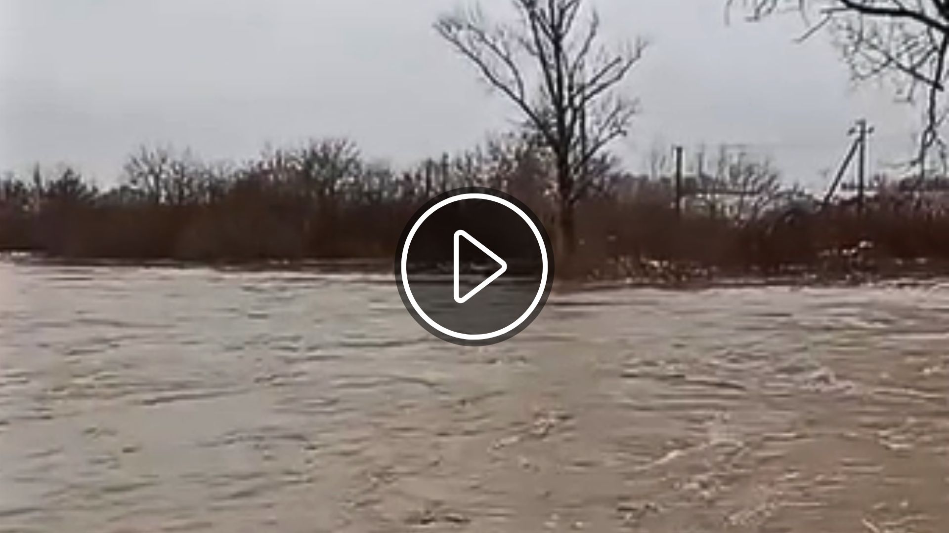 У Великих Ком’ятах зафіксовано значне підвищення рівня води у річці Боржава.