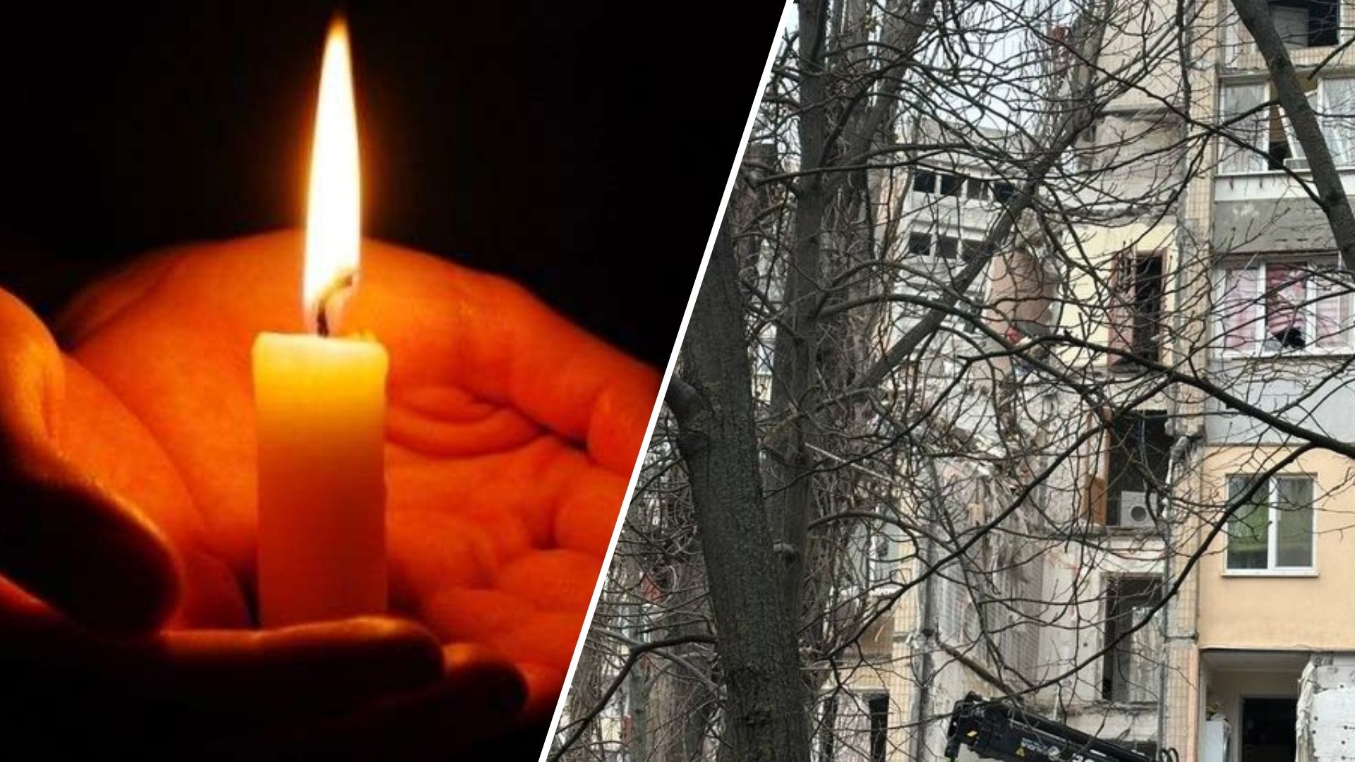 Odesszában egy nagy katonai családot öltek meg egy orosz terrortámadás következtében. A mentők egy férfit találtak feleségével és egy gyermekével a romok alatt.