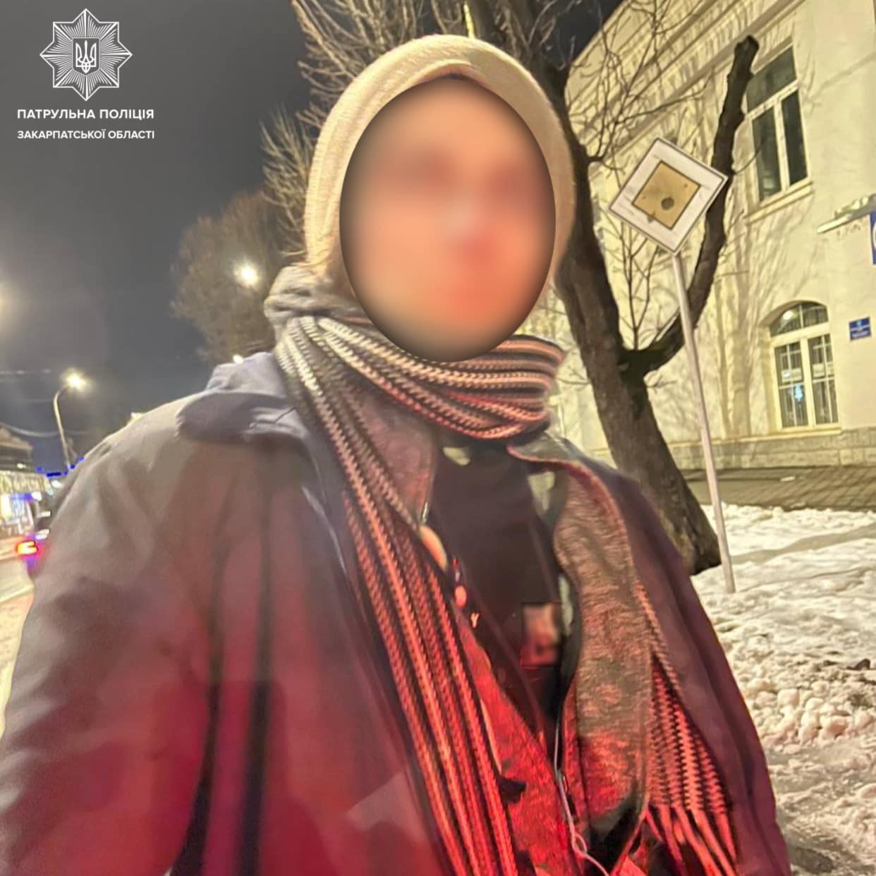 Вчера около 23:00 инспекторы заметили подозрительного человека на улице Льва Толстого в Ужгороде.