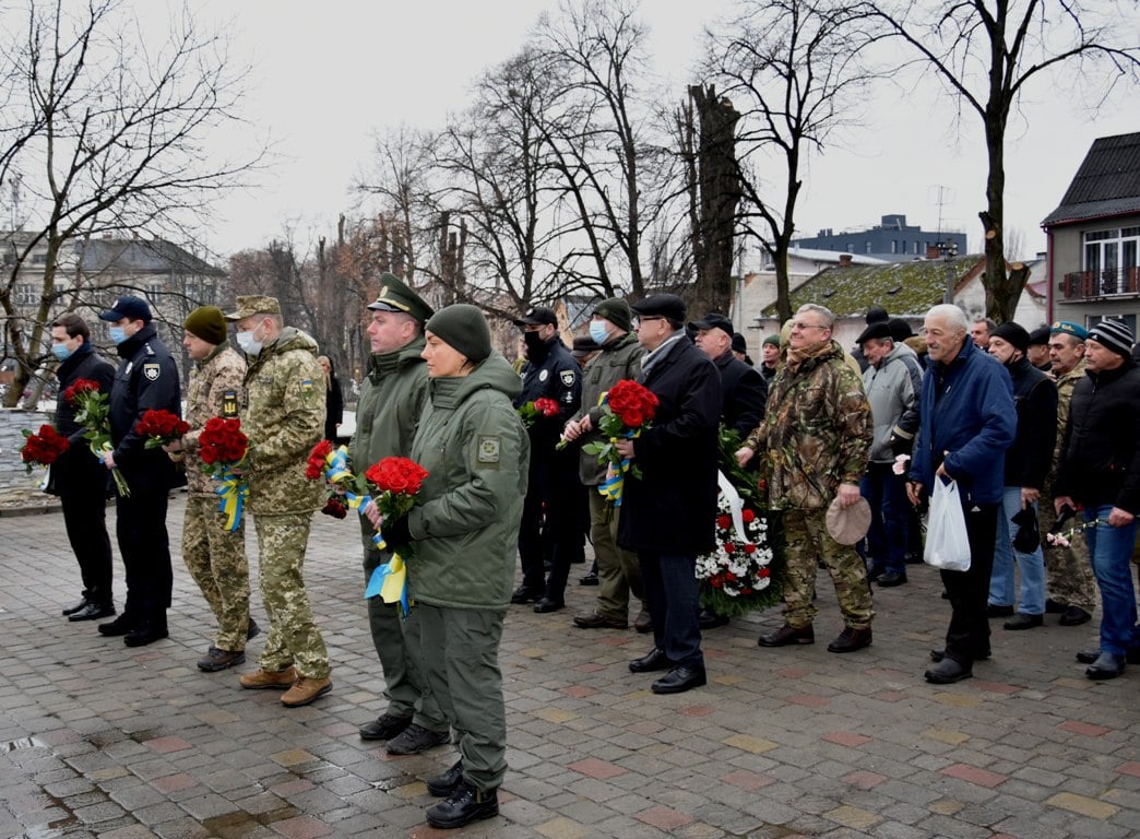 В Ужгороді вшанували учасників бойових дій на території інших держав (ФОТО)