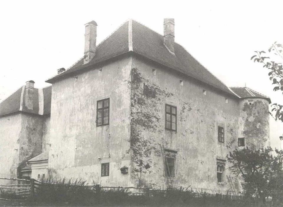 Замок Сент-Міклош у Чинадієві у 1940 році.