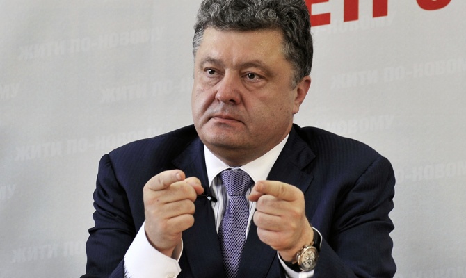 Президент також заявив, що не дозволить заморозити конфлікт на сході України.