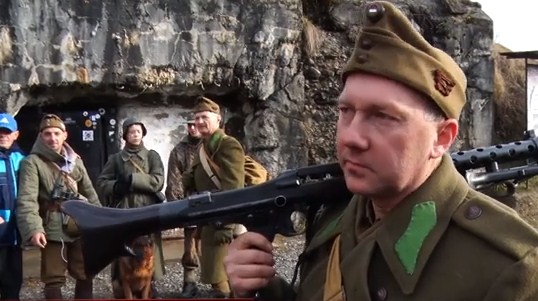 На Воловеччині реконструювали бій за бункер Лінії Арпада (ВІДЕО)