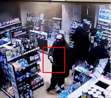 Камери спостереження зафіксували момент крадіжки.