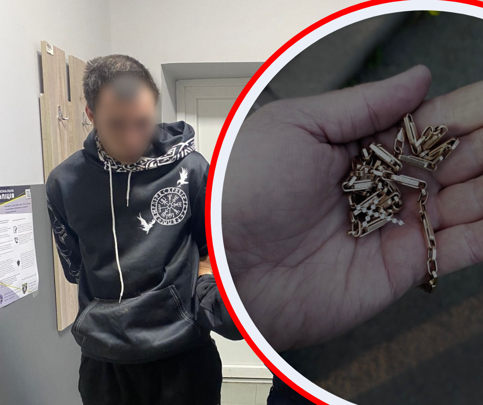 Грабіжник не встиг утекти:  закарпатські патрульні миттєво затримали злодія (ФОТО)
