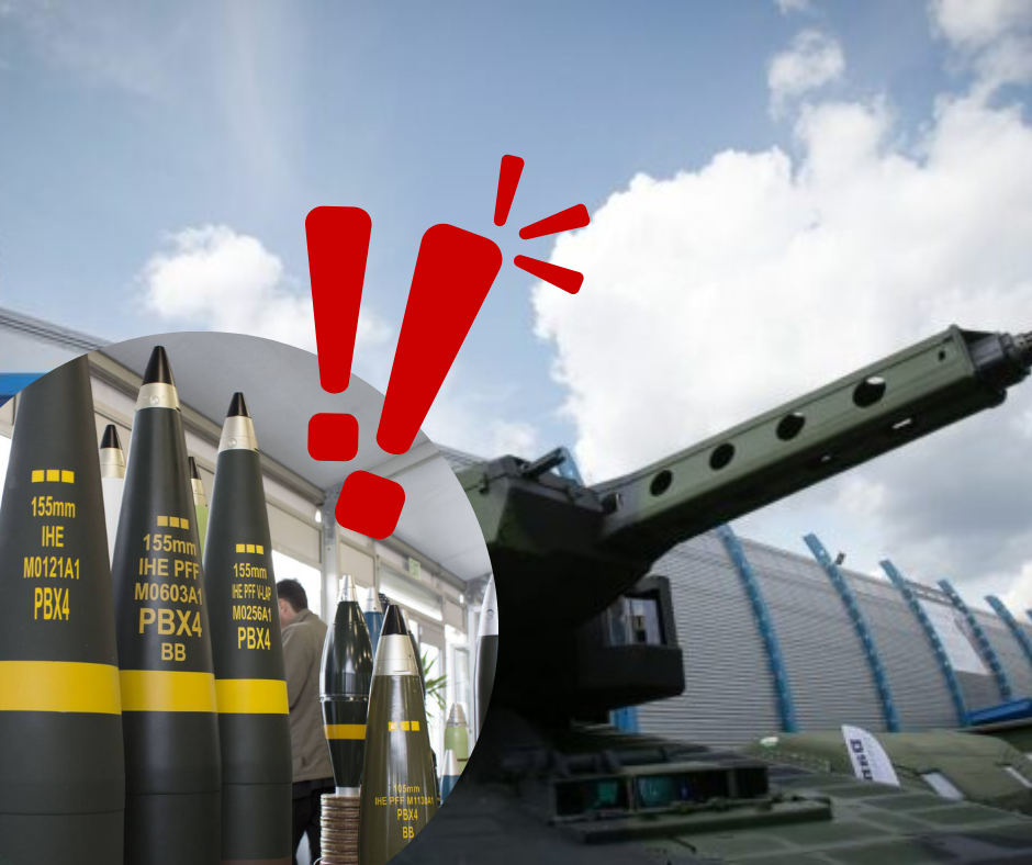 ЗСУ отримує потужну підтримку: Rheinmetall оголосив про контракт на 155-мм заряди!