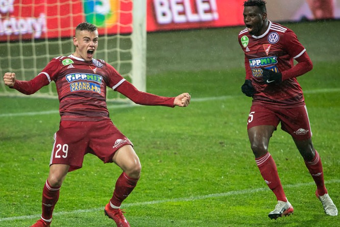 Закарпатець забив дебютний гол в сезоні у чемпіонаті Угорщини (ВІДЕО)