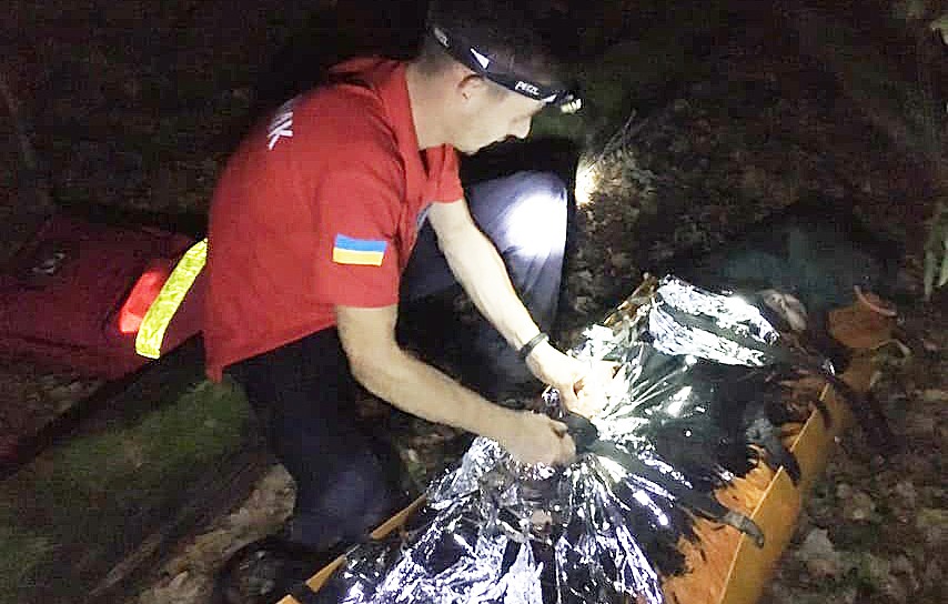 Рятувальники надали допомогу літній жінці, яка заблукала під час тихого полювання на Ужгородщині.