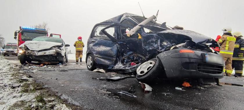 ДТП произошло на дороге в Страмнице, на северо-западе Польши.