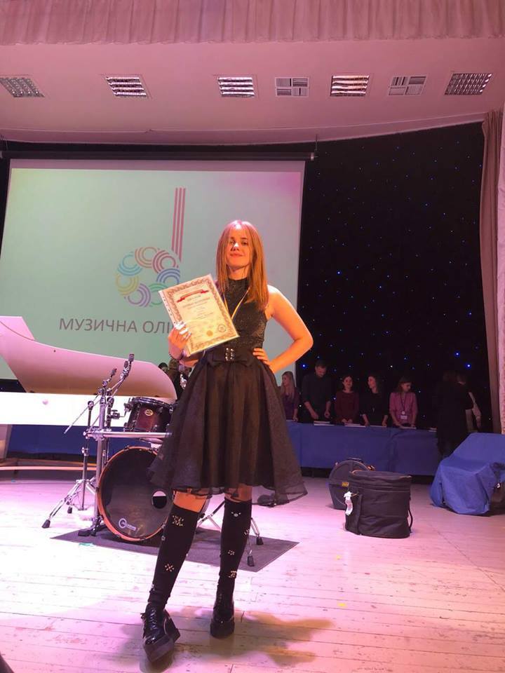 Юна мукачівка Анастасія Балог здобула перемогу у Всеукраїнській музичній олімпіаді