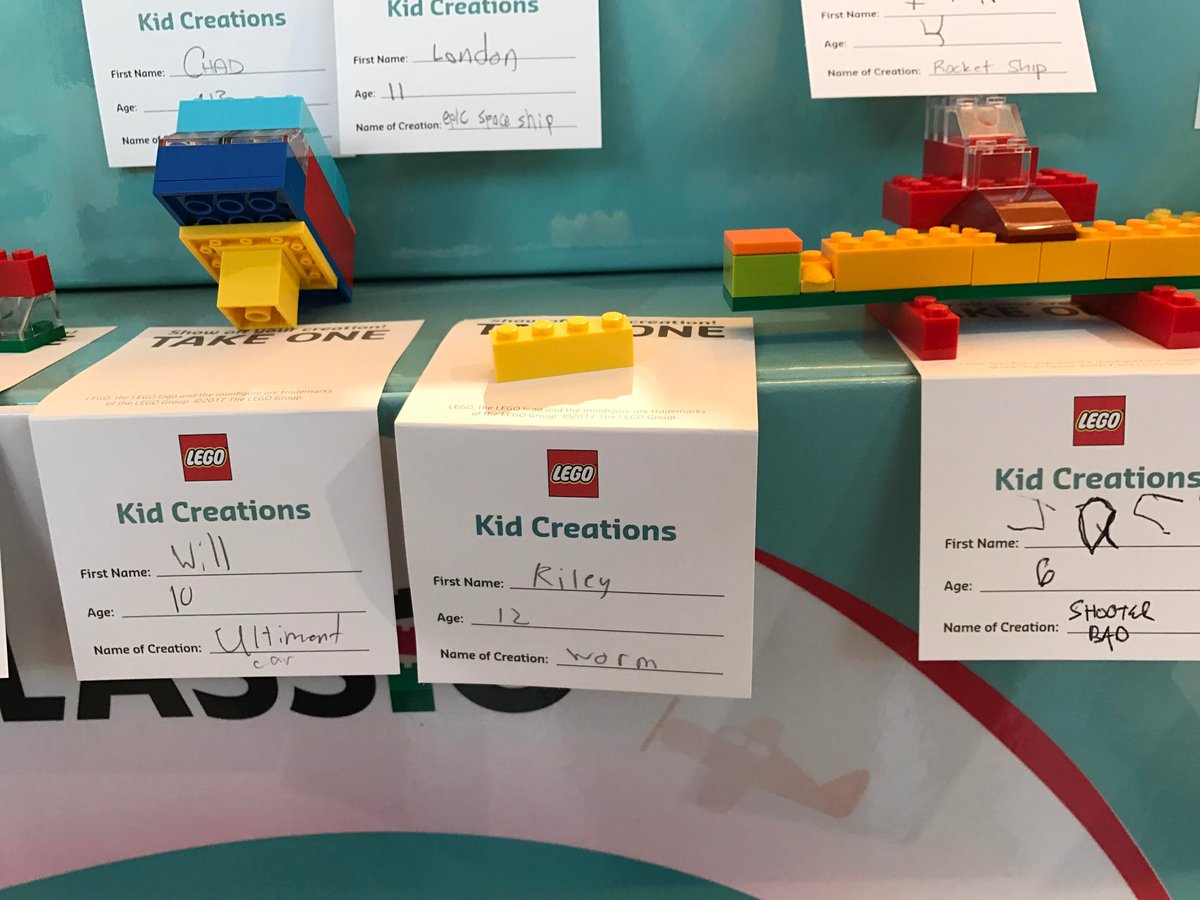 Фінський письменник Джоел Вільямс побачив на виставці дитячих фігурок з Lego найменшу фігурку: 12-річний Райлі зобразив черв'яка.Використавши всього одну деталь Lego.