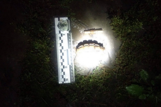 На Мукачівщині діти, граючись на власному подвір'ї, знайшли предмет схожий на гранату. Прибувши на місце події, поліція з'ясувала, що знайдена граната є муляжем.
