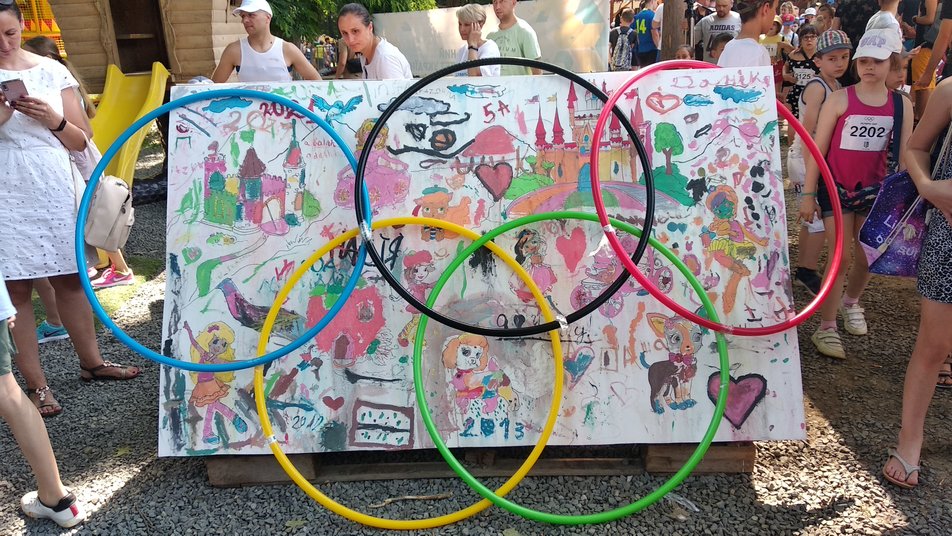 Олимпийский день отмечался 23 июня в Ужгороде.