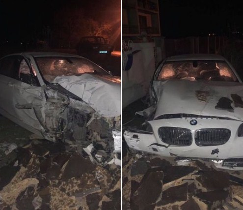 Недалеко от Закарпатья произошла вечерняя автокатастрофа. 