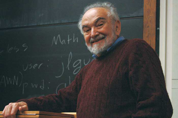 Джоэл Л. Лебовиц, 90 лет, заслуженный ученый в области математики и физики, почетный профессор математики в Университете Ратгера, Нью-Джерси, США