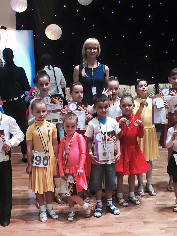 Нещодавно зі Львова повернулися найменші учасники танцювального клубу «Еліт» - 5-ти та 6-річні хлопчики та дівчатка.