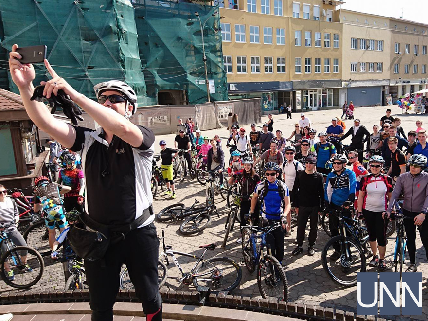 Ужгородські велосипедисти відкрили велосезон заїздом на 30 кілометрів
