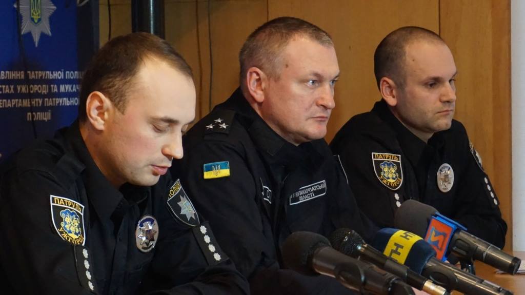 Закарпатские патрульные в течение месяца зафиксировали 100 ДТП в Ужгороде и Мукачеве
