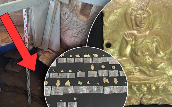 Legendary relics found under a 1300-year-old Buddha statue: what shocked archaeologists (PHOTO)