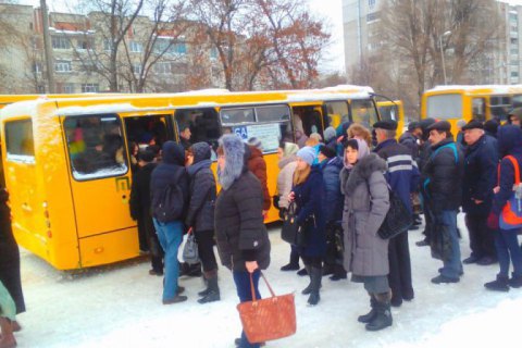 У Львові через сильні морози в суботу та неділю виїхала на маршрути менш ніж половина автобусів.