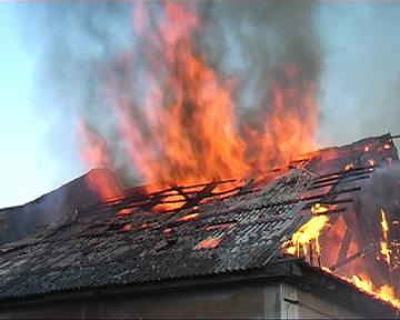 Сьогодні у селі Веряця Виноградівського району сталася пожежа.