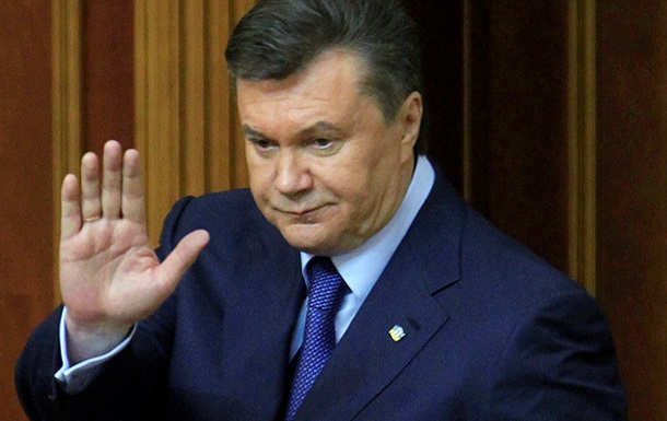 Спочатку колишній президент прямував з Києва до Харкова.