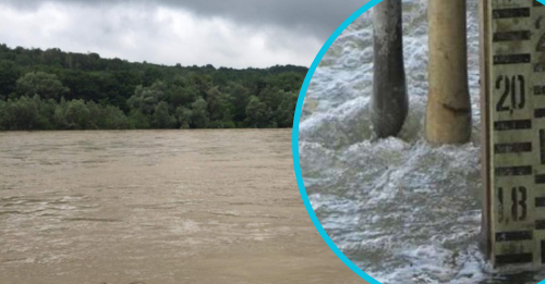 Мешканців області попереджають про підняття рівня води у річках.