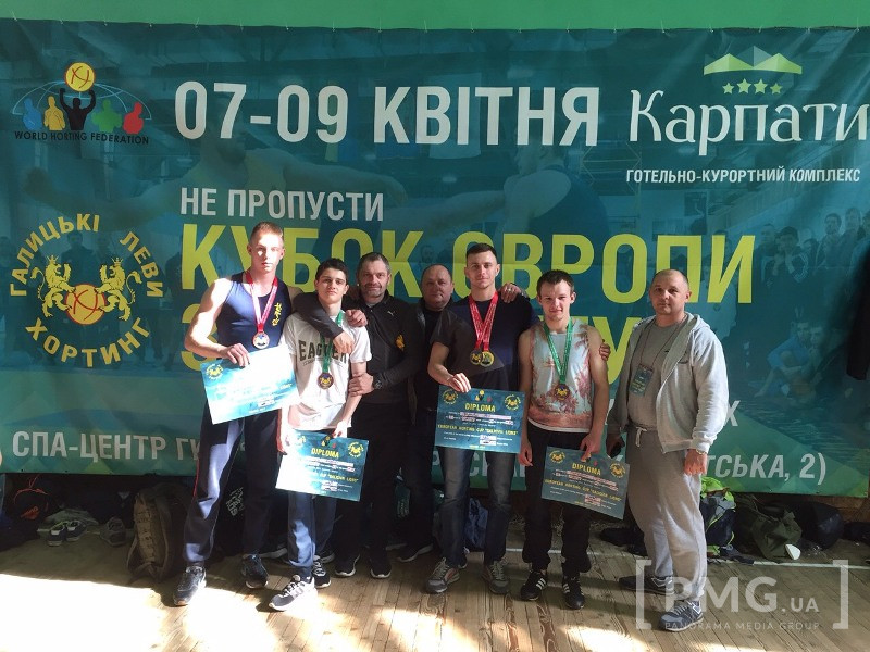 Мукачевские спортсмены приняли участие в соревнованиях на Кубке Европы по хортингу «Галицкие Львы».