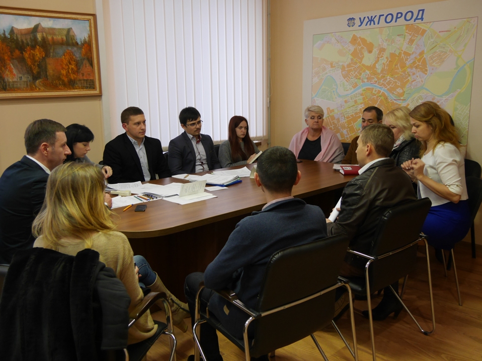 В городском совете Ужгорода специалисты профильных подразделений, общественные активисты, депутаты продолжают рассмотрение проектов, представленных на финансирование из общественного бюджета города.