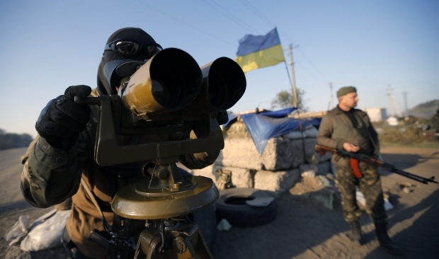 Пресс-центр штаба АТО сообщил, что в субботу с 00:00 до 18:00 боевики 12 раз обстреливали позиции украинских военных, 9 из них пришлись на южную часть Донецкой области.