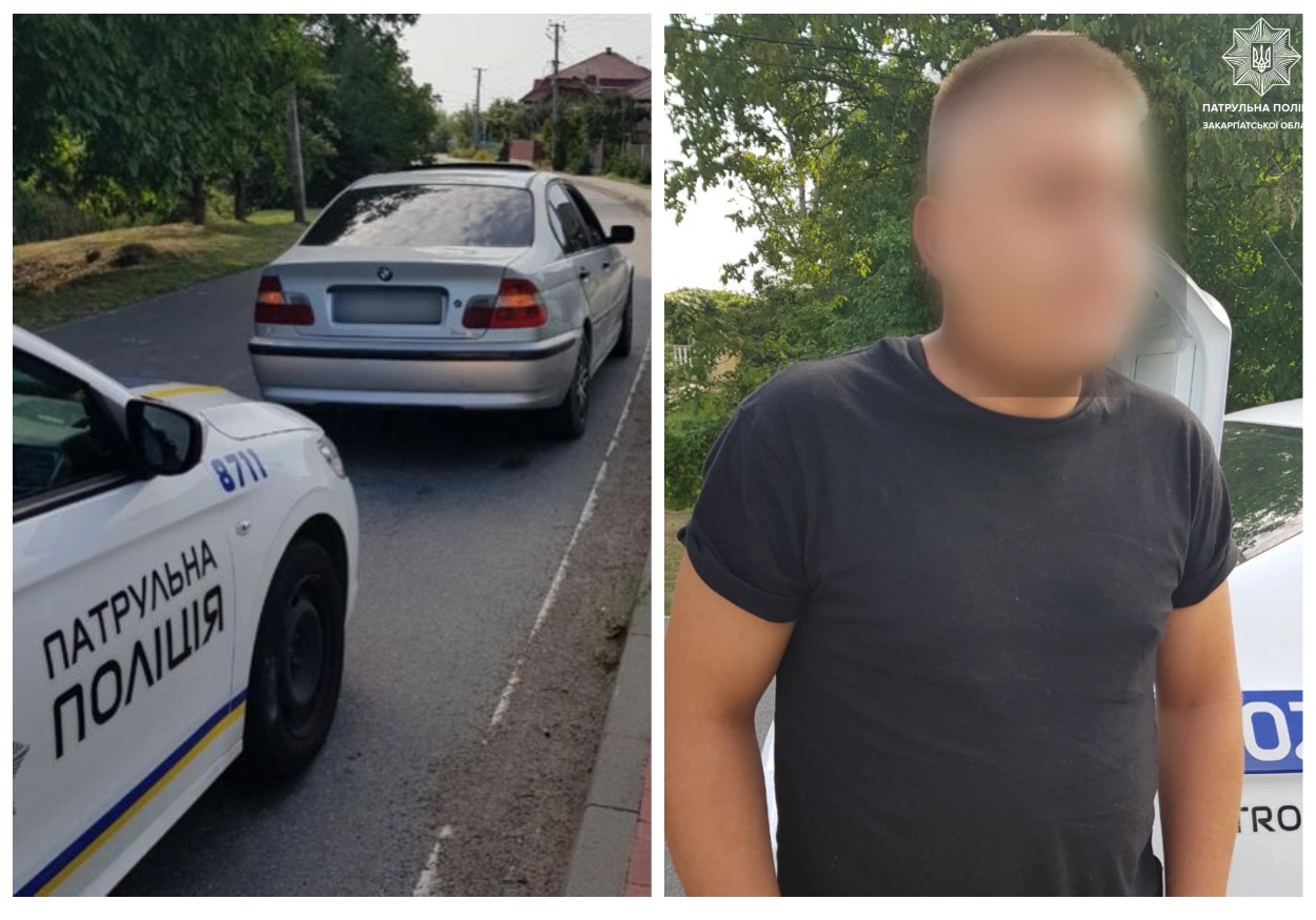 У селі Баранинці Ужгородського району правоохоронці затримали водія BMW, який керував напідпитку та не зупинявся на їхню вимогу.