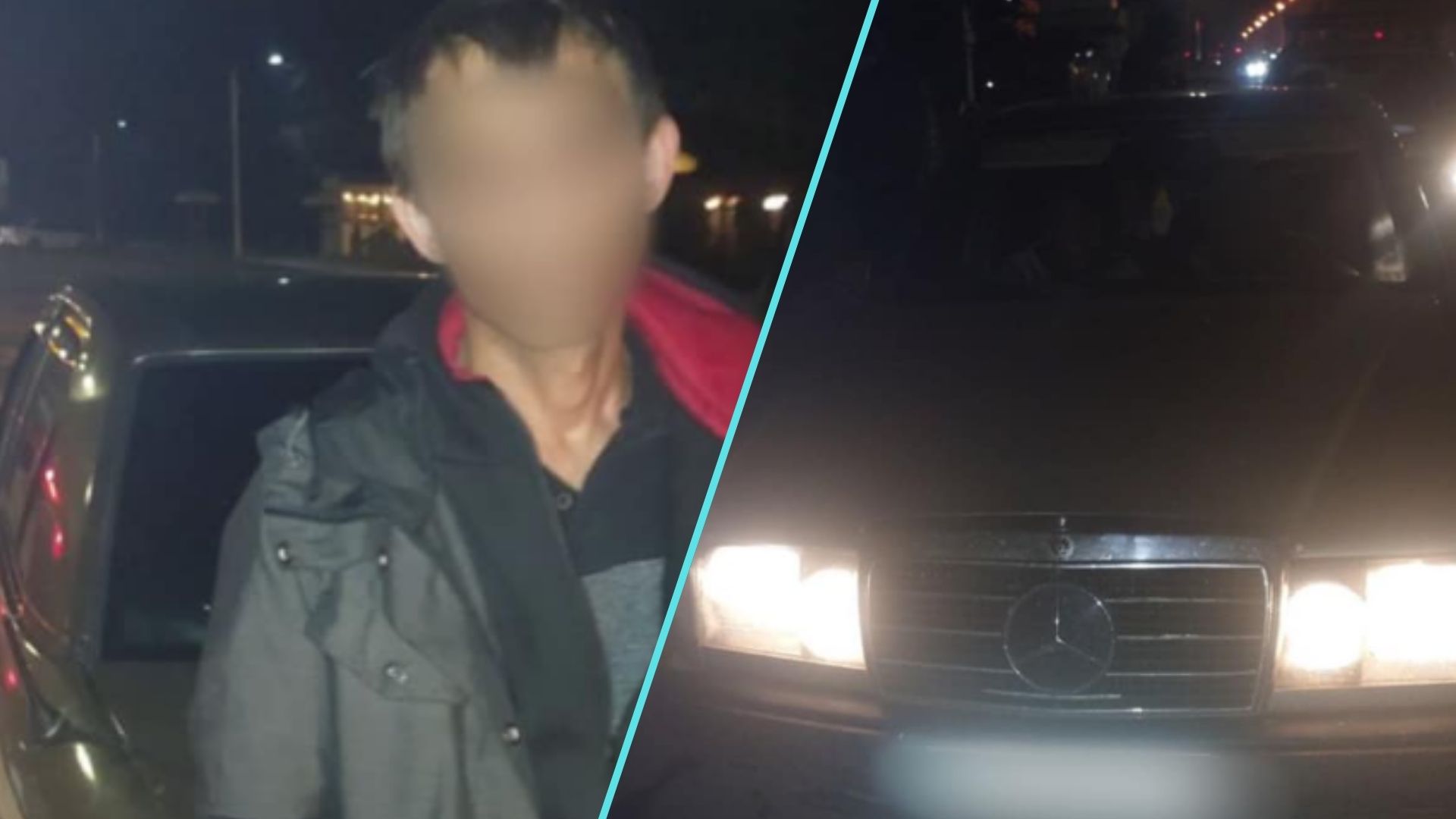 Учора, близько 21-ї години, патрулюючи площею Кирила та Мефодія, в Ужгороді, поліцейські виявили водія, який рухаючись на авто Mercedes, порушив ПДР.