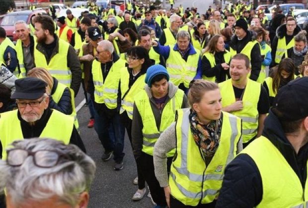 Вчора, 23 лютого, 46 тисяч французів вийшли на 15-у хвилю антиурядових акцій протесту руху “жовтих жилетів” відразу у декількох містах Франції.