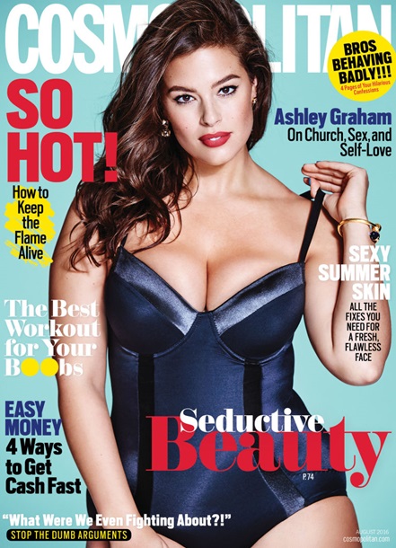 Plus-size-модель потрапила на обкладинку Cosmopolitan